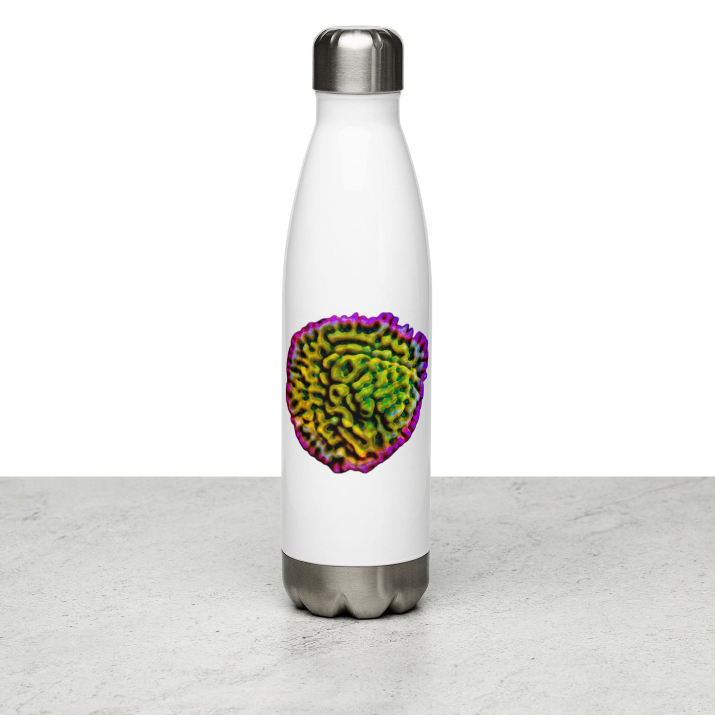 Coral Reef Inspired Stainless Steel Water Bottle - Kung Pao Monti