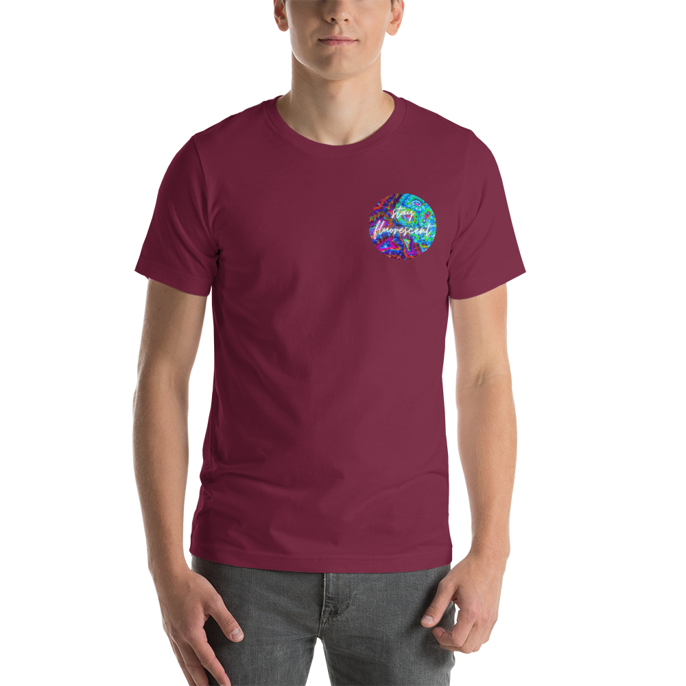 "Stay Fluorescent" unisex t-shirt
