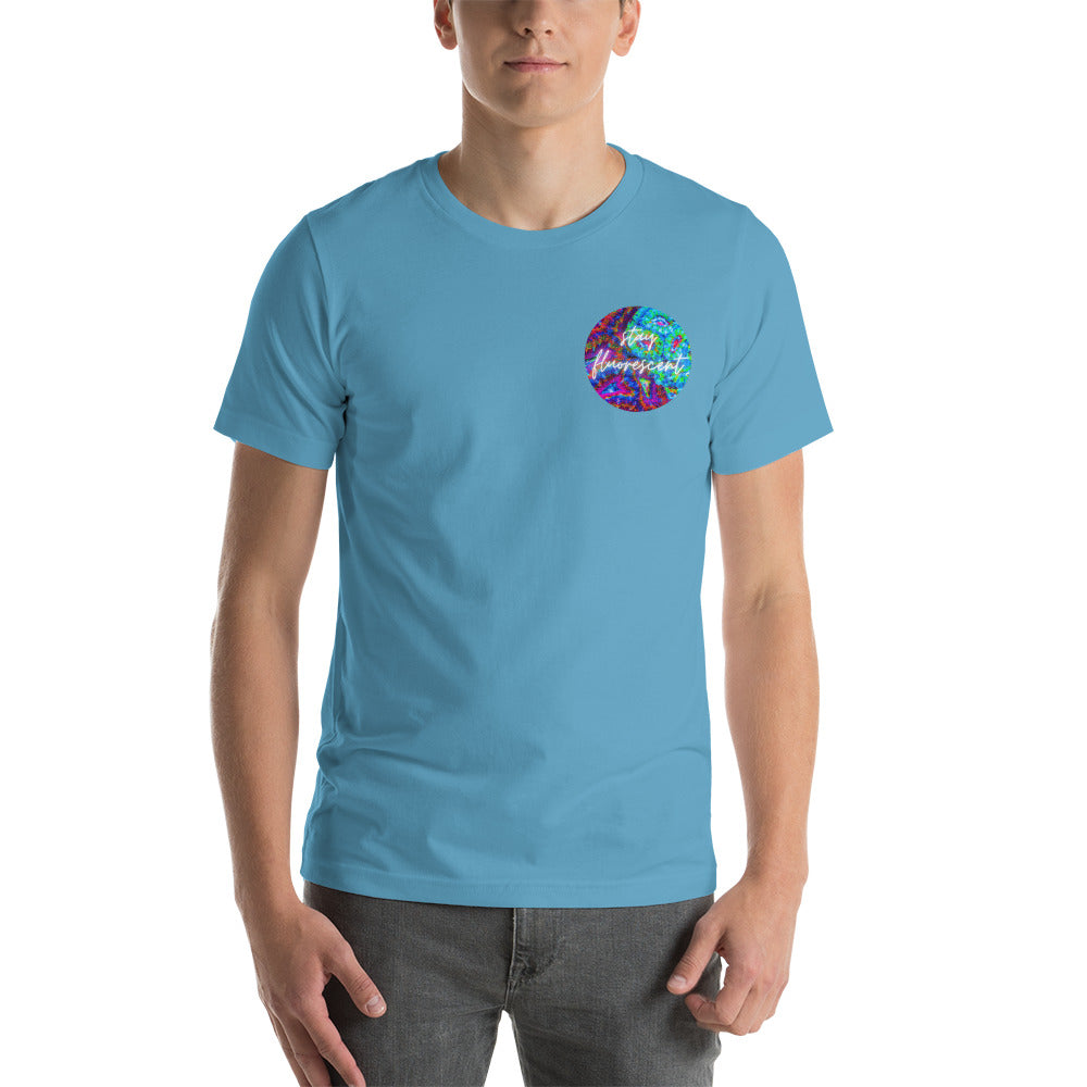 "Stay Fluorescent" unisex t-shirt