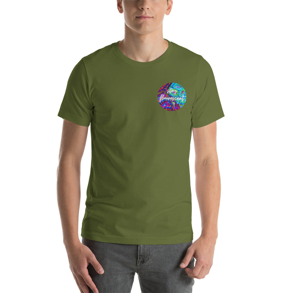 "Stay Fluorescent" unisex t-shirt