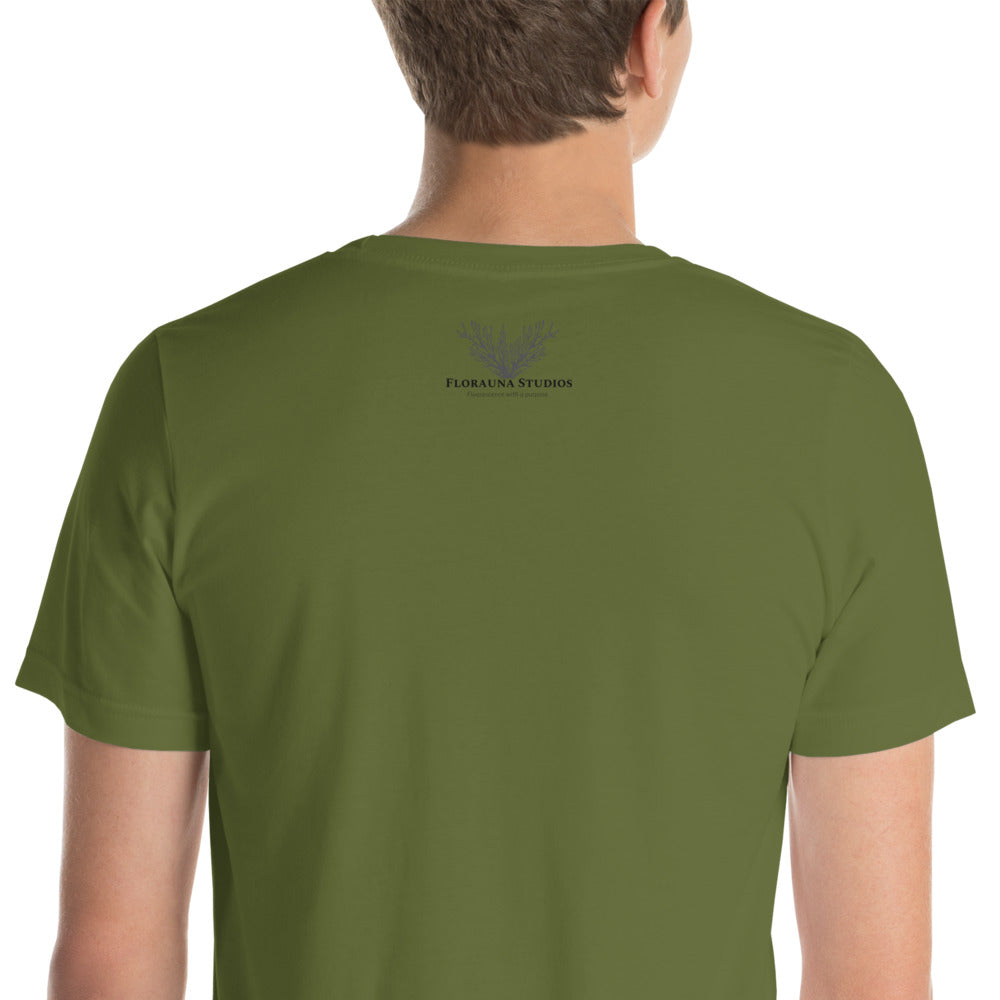 "Stay Fluorescent" unisex t-shirt
